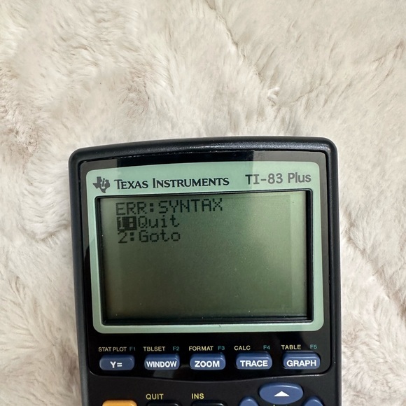 Texas Instruments TI 83 plus programming - Picture 6 of 9